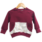 Preview: Pullover [ Kids 1-7 Jahre ] Ocean Dreams Quallen(Sweat bordeaux)